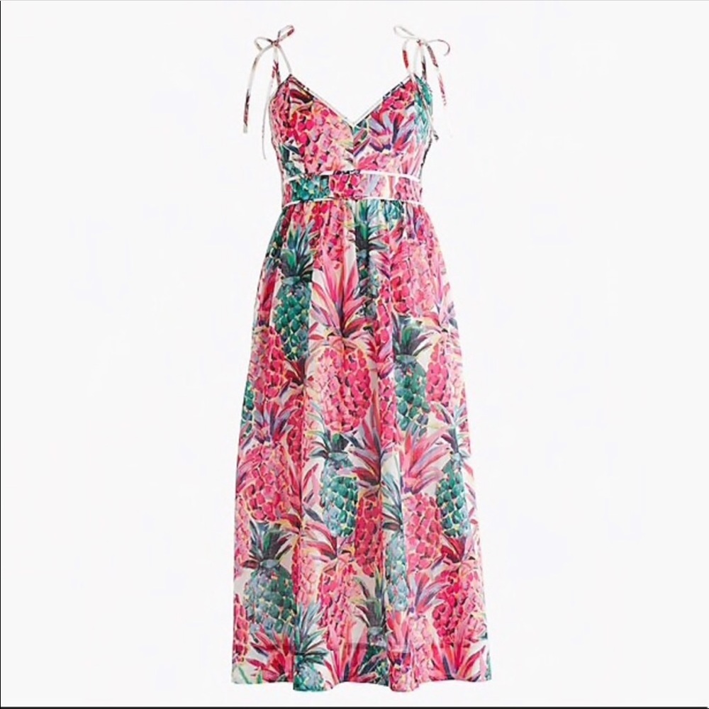 JCrew Spaghetti Strap Dress